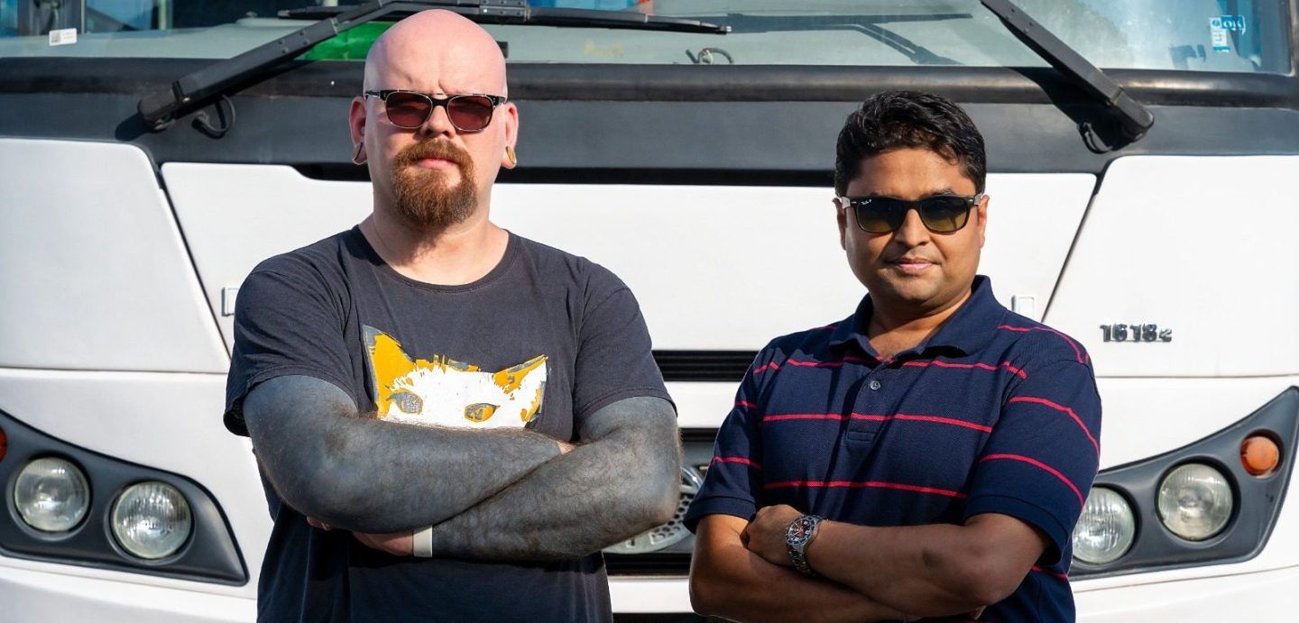 UAE-Based Research Company AVZ Developed a Solar Bus System, Driving ...